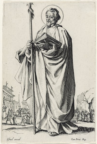 Santo Tomás de Les Grands Apôtres, 1631 de Jacques Callot