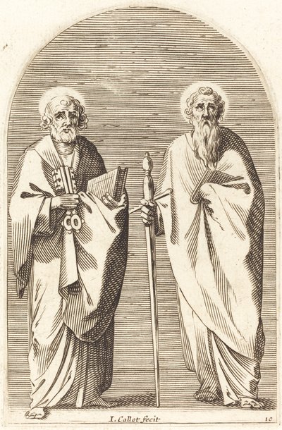 San Pedro y San Pablo de Jacques Callot