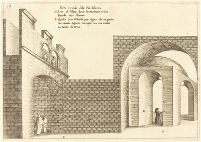 Segunda Parte de la Vía Dolorosa de Jacques Callot