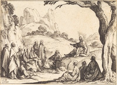 Sermón del Monte de Jacques Callot