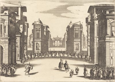 Solimano, Acto III de Jacques Callot