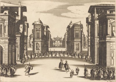 Solimano, Acto III de Jacques Callot