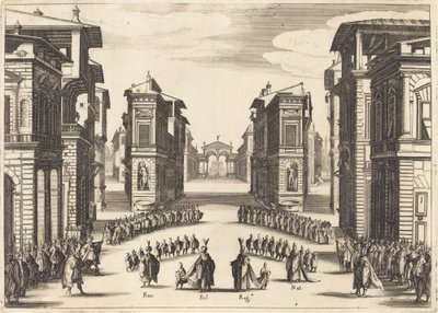 Solimano, Acto II de Jacques Callot