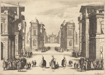 Solimano, Acto I de Jacques Callot