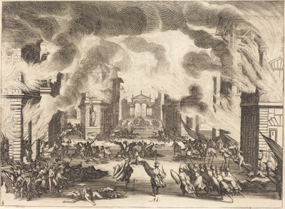 Solimano, Acto V de Jacques Callot