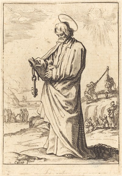 El apóstol Pedro de Jacques Callot