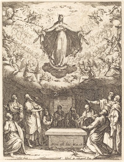 La Asunción de la Virgen de Jacques Callot