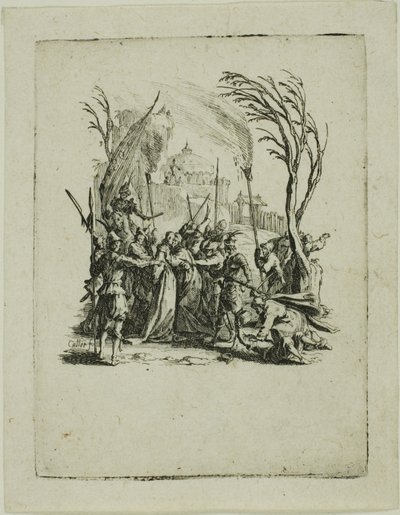 La traición, de La pequeña pasión de Jacques Callot