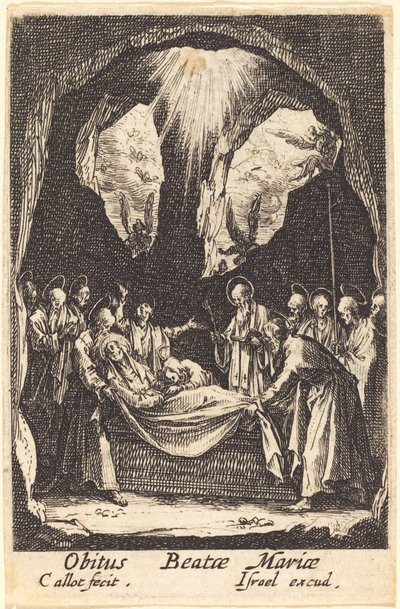 El Entierro de la Virgen de Jacques Callot