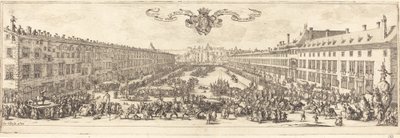 La Carriere en Nancy, en o después de 1621 de Jacques Callot