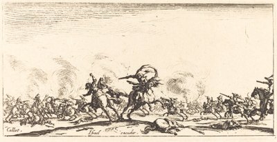 El Combate de Caballería con Pistolas de Jacques Callot