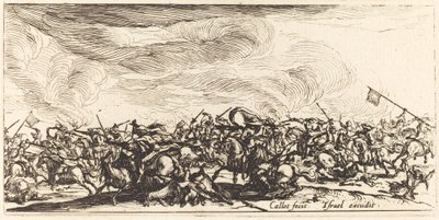 El Combate de Caballería con Espadas de Jacques Callot