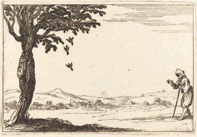 El cuervo y sus crías de Jacques Callot