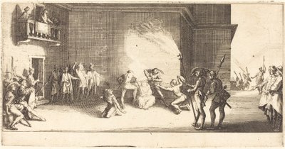 La coronación de espinas de Jacques Callot