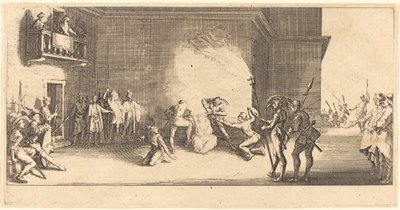 La coronación de espinas de Jacques Callot
