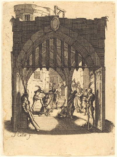 La Coronación de Espinas de Jacques Callot