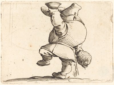 El Bebedor, Vista Posterior de Jacques Callot