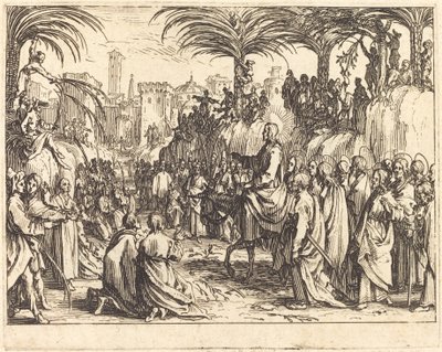 La entrada en Jerusalén de Jacques Callot