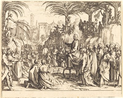 La entrada en Jerusalén de Jacques Callot
