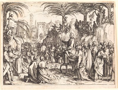 La entrada en Jerusalén de Jacques Callot