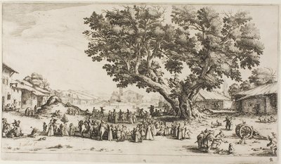 La feria en Gondreville de Jacques Callot