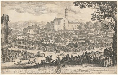 La Feria en Impruneta de Jacques Callot