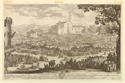 La feria en Impruneta de Jacques Callot
