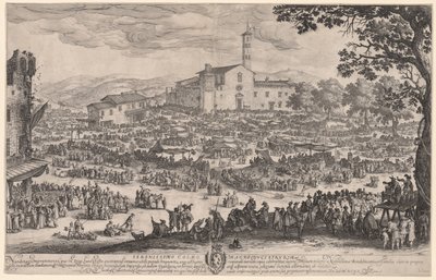 La feria en Impruneta de Jacques Callot