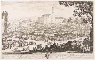 La feria de L’Impruneta de Jacques Callot
