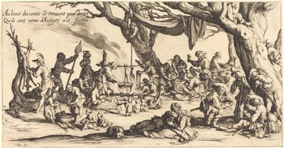 La fiesta de los bohemios de Jacques Callot