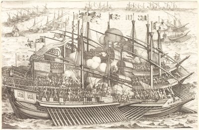 La primera batalla naval de Jacques Callot