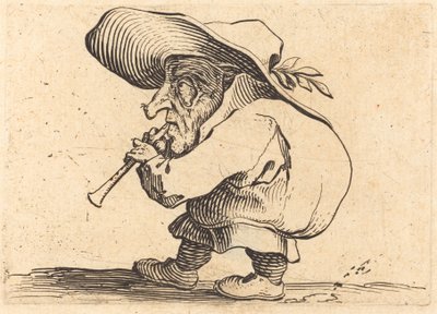 El flautista de Jacques Callot