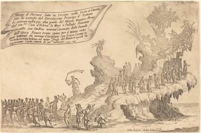 La balsa del Monte Parnaso de Jacques Callot