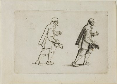 El campesino saludador, de Los Caprichos de Jacques Callot