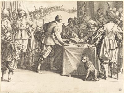 La contratación de las tropas de Jacques Callot