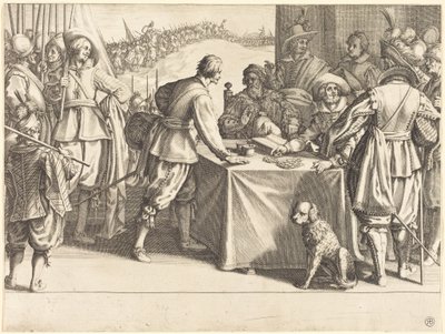 El reclutamiento de las tropas de Jacques Callot