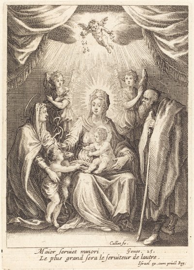 Los Homenajes del Niño San Juan de Jacques Callot