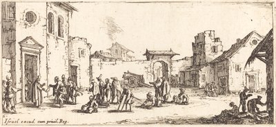 El hospital de Las pequeñas miserias de la guerra de Jacques Callot