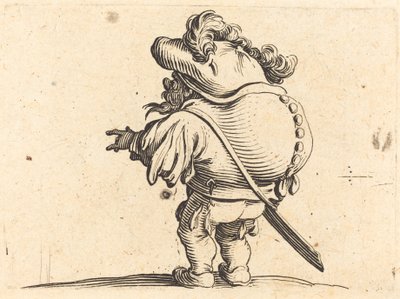 El jorobado con el sombrero emplumado de Jacques Callot
