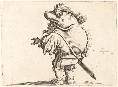 El jorobado con el sombrero emplumado de Jacques Callot