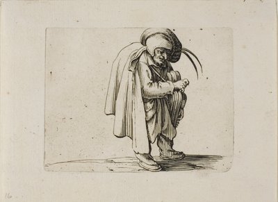 El tocador de zanfona, de Varie Figure Gobbi de Jacques Callot