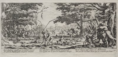Las grandes miserias de la guerra: La venganza del campesino de Jacques Callot