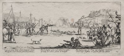 Las grandes miserias de la guerra: El pelotón de fusilamiento de Jacques Callot