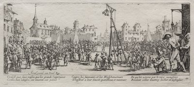 Las grandes miserias de la guerra: El estrapado de Jacques Callot