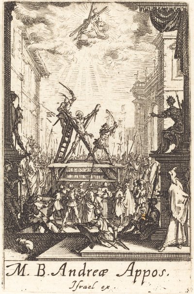El martirio de San Andrés de Jacques Callot