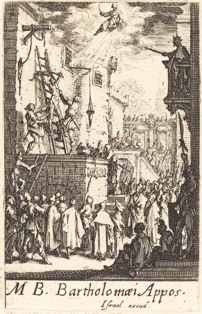 El martirio de San Bartolomé de Jacques Callot
