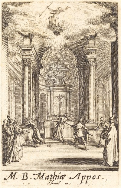 El martirio de San Matías de Jacques Callot