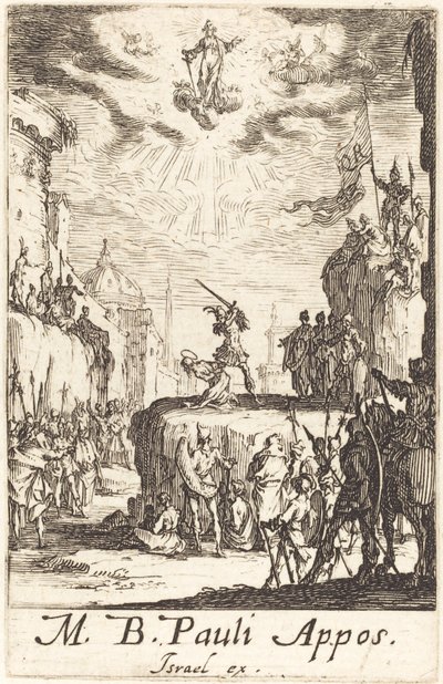 El martirio de San Pablo de Jacques Callot