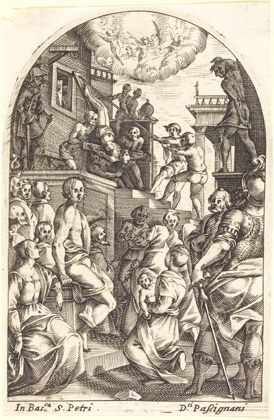 El martirio de San Pedro de Jacques Callot