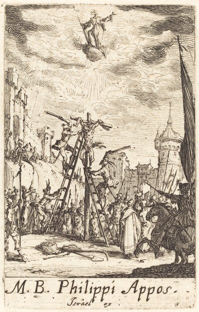 El martirio de San Felipe de Jacques Callot